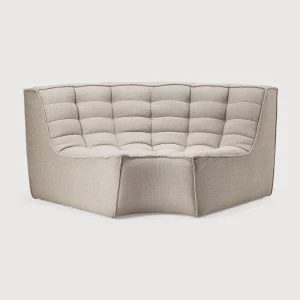 Ethnicraft Modulaire Bank N701 90° Rond Hoekelement