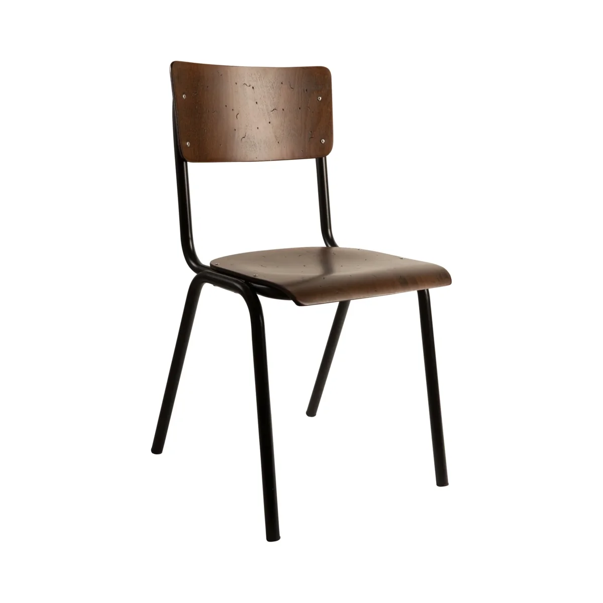 Dutchbone Eetkamerstoel Scuola - Hout - Afbeelding 2