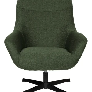 ZILT Draaibare Fauteuil Yaki Bouclé - Groen