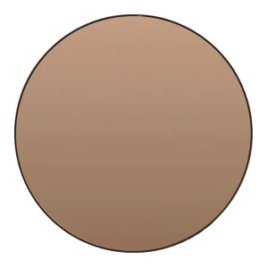 Light & Living Ronde Spiegel Espejo 116cm - Bruin