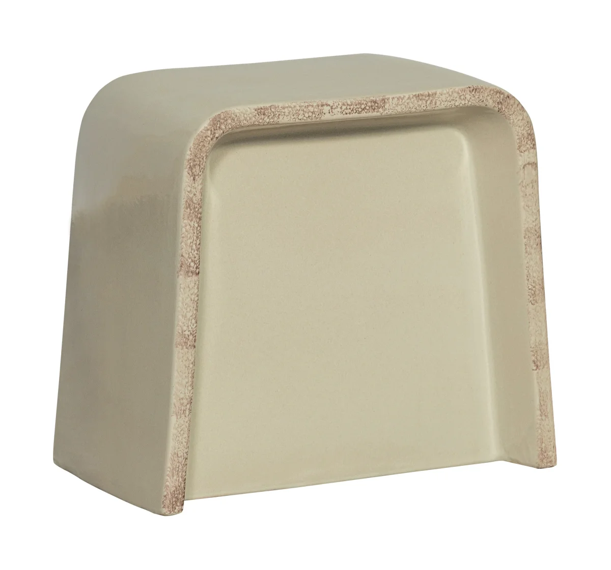 BePureHome Bijzettafel Shoal Keramiek, 46 x 31cm - Afbeelding 2