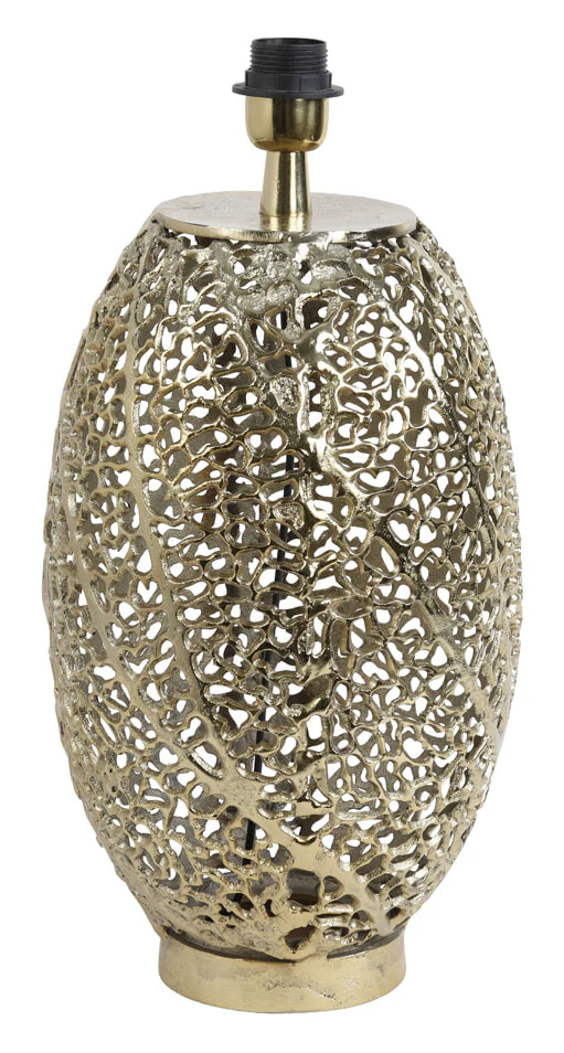 Light & Living Tafellamp Sinula 44cm - Goud (excl. kap) - Afbeelding 2