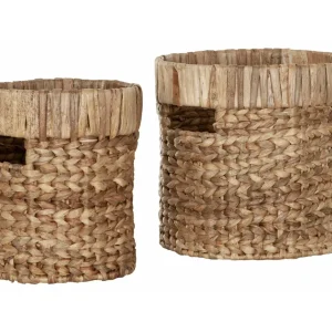 MUST Living Mand Organize Waterhyacint, Set van 2 stuks - Naturel